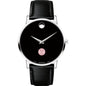 Weill Cornell Men's Movado Museum with Leather Strap Shot #2