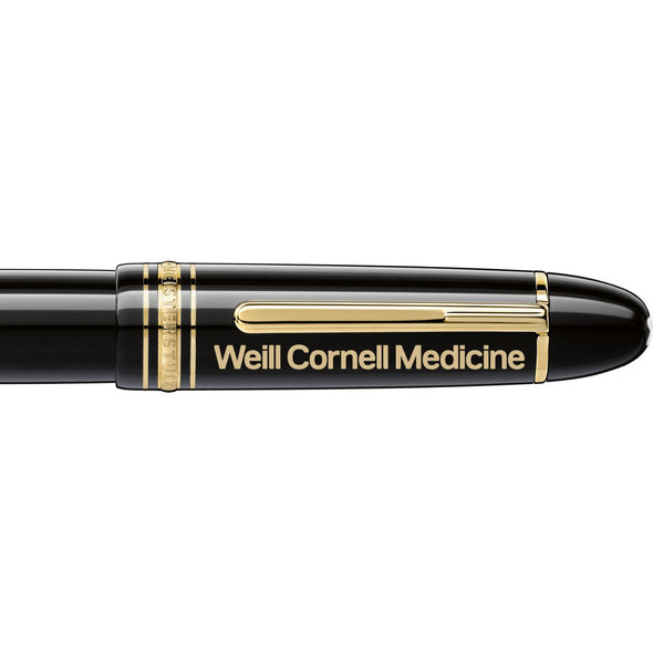 Weill Cornell Montblanc Meisterstück 149 Fountain Pen in Gold Shot #2