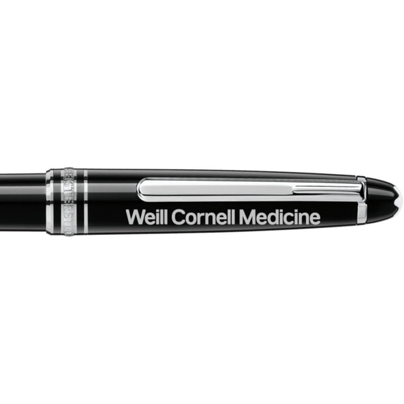 Weill Cornell Montblanc Meisterstück Classique Ballpoint Pen in Platinum Shot #2