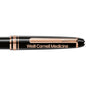 Weill Cornell Montblanc Meisterstück Classique Ballpoint Pen in Red Gold Shot #2