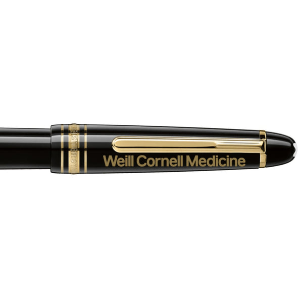 Weill Cornell Montblanc Meisterstück Classique Fountain Pen in Gold Shot #2