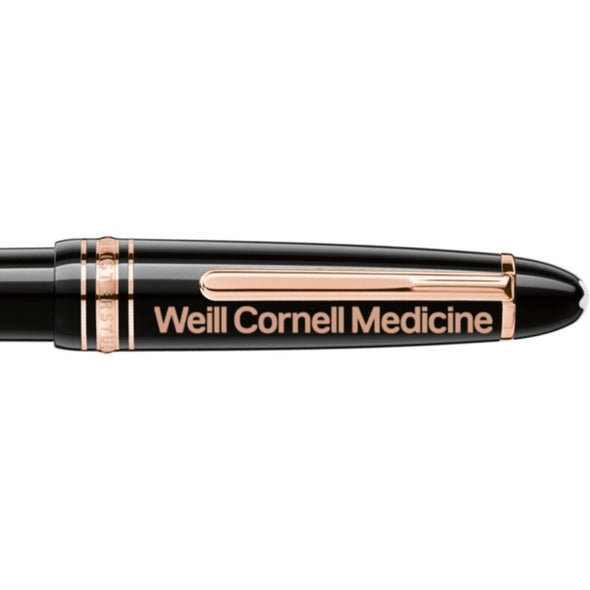 Weill Cornell Montblanc Meisterstück LeGrand Ballpoint Pen in Red Gold Shot #2