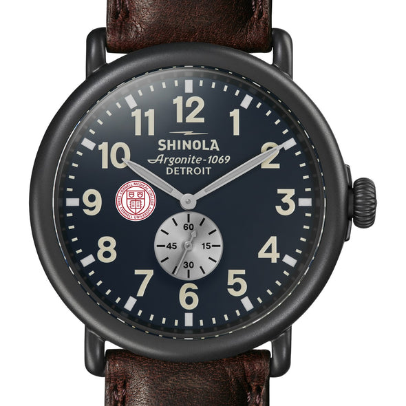 Weill Cornell Shinola Watch, The Runwell 47 mm Midnight Blue Dial Shot #1