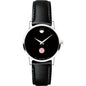 Weill Cornell Women's Movado Museum with Leather Strap Shot #2