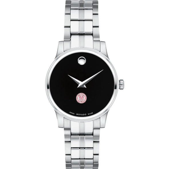 Weill Cornell Women&#39;s Movado Stainless Steel Watch with Black Dial Shot #2