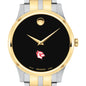 Wesleyan Men's Movado Collection Two-Tone Watch with Black Dial Shot #1