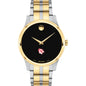 Wesleyan Men's Movado Collection Two-Tone Watch with Black Dial Shot #2