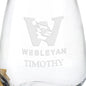 Wesleyan Stemless Wine Glasses Shot #3