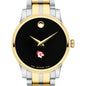 Wesleyan Women's Movado Collection Two-Tone Watch with Black Dial Shot #1