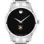 West Point Men's Movado Collection Stainless Steel Watch with Black Dial Shot #1