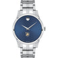 West Point Men's Movado Collection Stainless Steel Watch with Blue Dial Shot #2