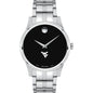 West Virginia Men's Movado Collection Stainless Steel Watch with Black Dial Shot #2