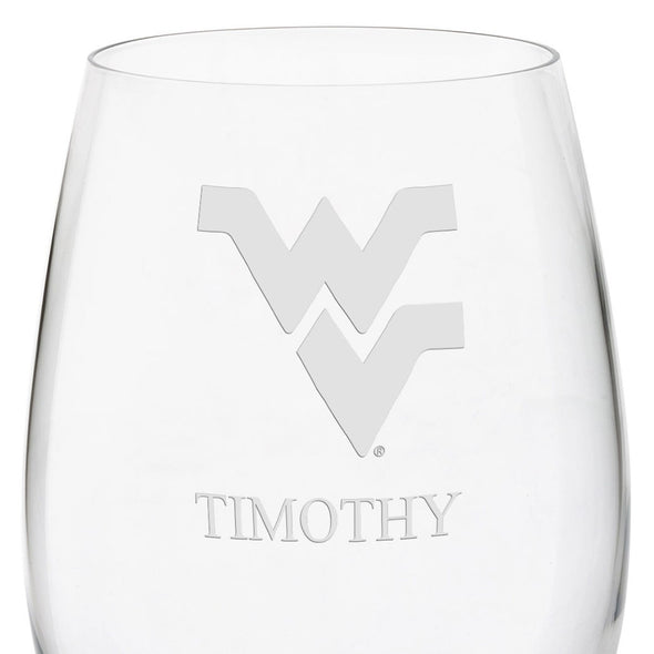 West Virginia Red Wine Glasses Shot #3