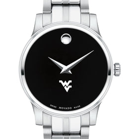 West Virginia Women&#39;s Movado Stainless Steel Watch with Black Dial Shot #1