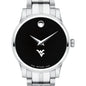 West Virginia Women's Movado Stainless Steel Watch with Black Dial Shot #1