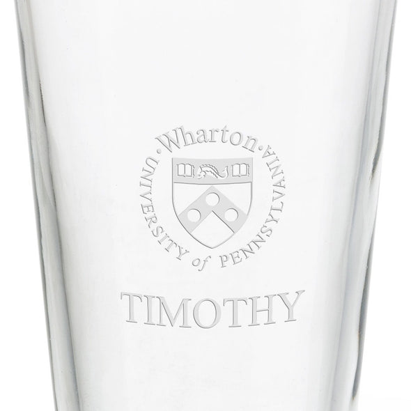 Wharton 16 oz Pint Glass Shot #3