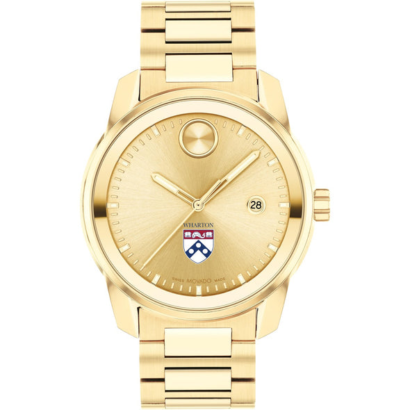 Wharton Men&#39;s Movado BOLD Gold with Date Window Shot #2