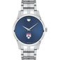 Wharton Men's Movado Collection Stainless Steel Watch with Blue Dial Shot #2