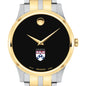 Wharton Men's Movado Collection Two-Tone Watch with Black Dial Shot #1