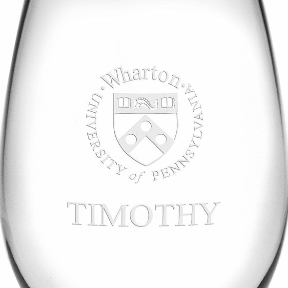 Wharton Stemless Wine Glasses Made in the USA Shot #3