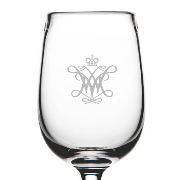 William &amp; Mary White Wine Glass by Simon Pearce Shot #2