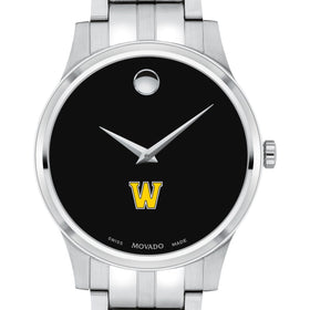 Williams Men&#39;s Movado Collection Stainless Steel Watch with Black Dial Shot #1