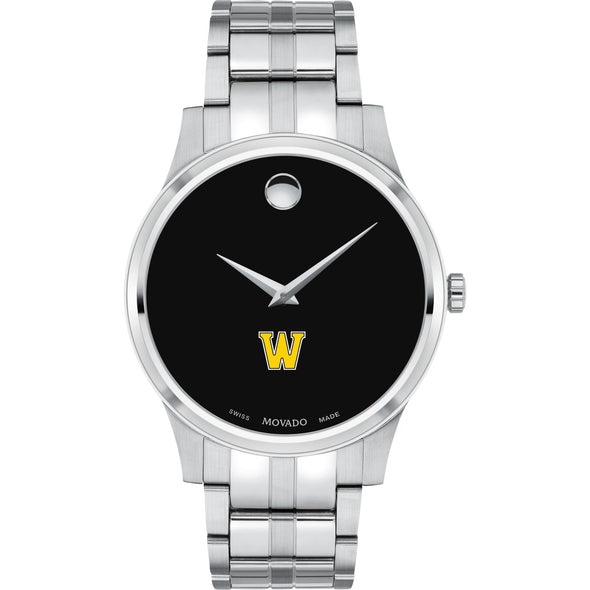 Williams Men&#39;s Movado Collection Stainless Steel Watch with Black Dial Shot #2