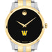 Williams Men's Movado Collection Two-Tone Watch with Black Dial