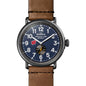 Wisconsin Shinola Watch, The Runwell 47 mm Midnight Blue Dial Shot #2