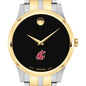 WSU Men's Movado Collection Two-Tone Watch with Black Dial Shot #1