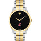 WSU Men's Movado Collection Two-Tone Watch with Black Dial Shot #2