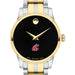 WSU Women's Movado Collection Two-Tone Watch with Black Dial