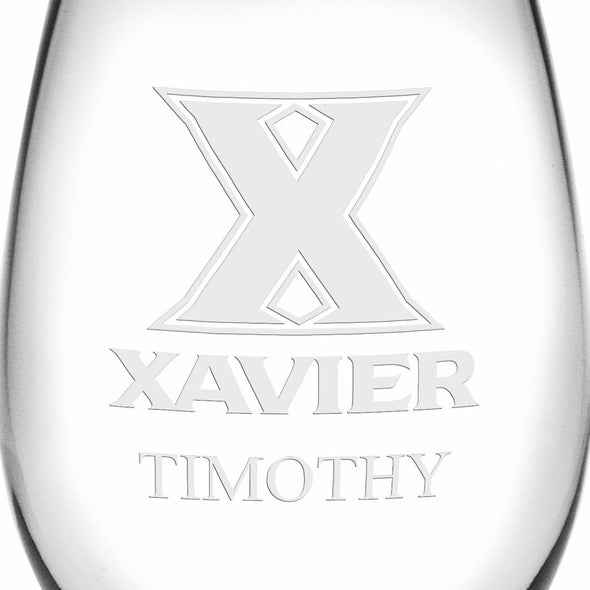 Xavier Stemless Wine Glasses Made in the USA Shot #3