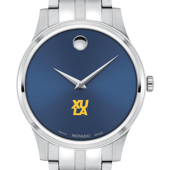 XULA Men&#39;s Movado Collection Stainless Steel Watch with Blue Dial Shot #1