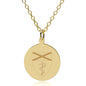 Yale Medicine 14K Gold Pendant & Chain Shot #1