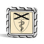 Yale Medicine Cufflinks by John Hardy with 18K Gold Shot #3