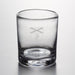 Yale Medicine Double Old Fashioned Glass by Simon Pearce