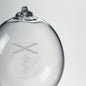 Yale Medicine Glass Ornament by Simon Pearce Shot #2