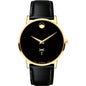 Yale Medicine Men's Movado Gold Museum Classic Leather Shot #2