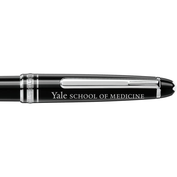 Yale Medicine Montblanc Meisterstück Classique Ballpoint Pen in Platinum Shot #2