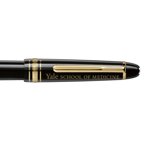 Yale Medicine Montblanc Meisterstück Classique Fountain Pen in Gold Shot #2