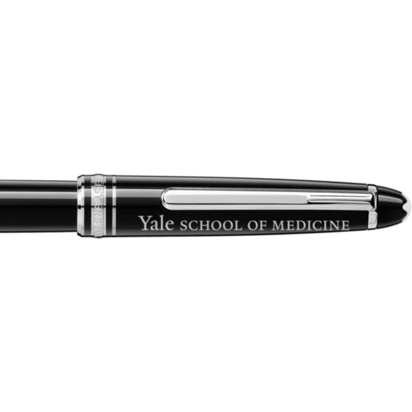 Yale Medicine Montblanc Meisterstück Classique Rollerball Pen in Platinum Shot #2