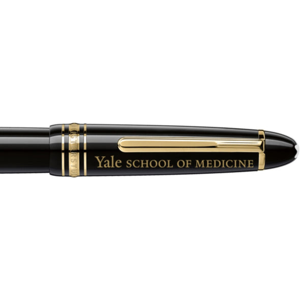 Yale Medicine Montblanc Meisterstück LeGrand Rollerball Pen in Gold Shot #2