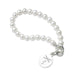 Yale Medicine Pearl Bracelet with Sterling Silver Charm