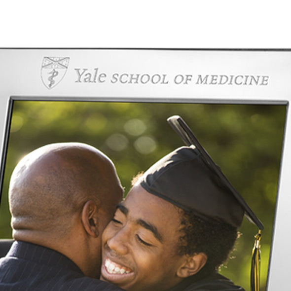 Yale Medicine Polished Pewter 8x10 Picture Frame Shot #2