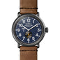 Yale Medicine Shinola Watch, The Runwell 47 mm Midnight Blue Dial Shot #2