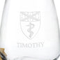 Yale Medicine Stemless Wine Glasses Shot #3