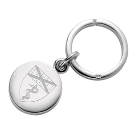 Yale Medicine Sterling Silver Insignia Key Ring Shot #1