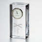 Yale Medicine Tall Glass Desk Clock by Simon Pearce Shot #1