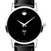 Yale Medicine Women's Movado Museum with Leather Strap